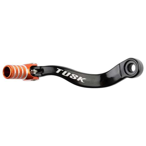 Tusk Folding Shift Lever Stock Black/Orange Tip For Husqvarna FC 450 Rockstar