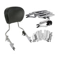 Backrest Sissy Bar Luggage Rack Docking Kit Fit For Harley Electra Glide 09-13