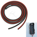 Rubber Seal Gasket Weather Strip Fit For Harley Davidson Touring Saddlebag 14-24