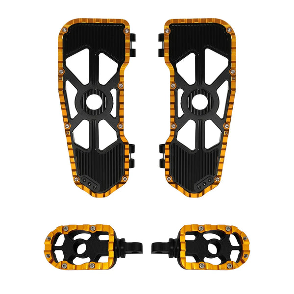 Driver Floorboards Footboards & Footpegs Fit For Harley Road King Glide 2009-24