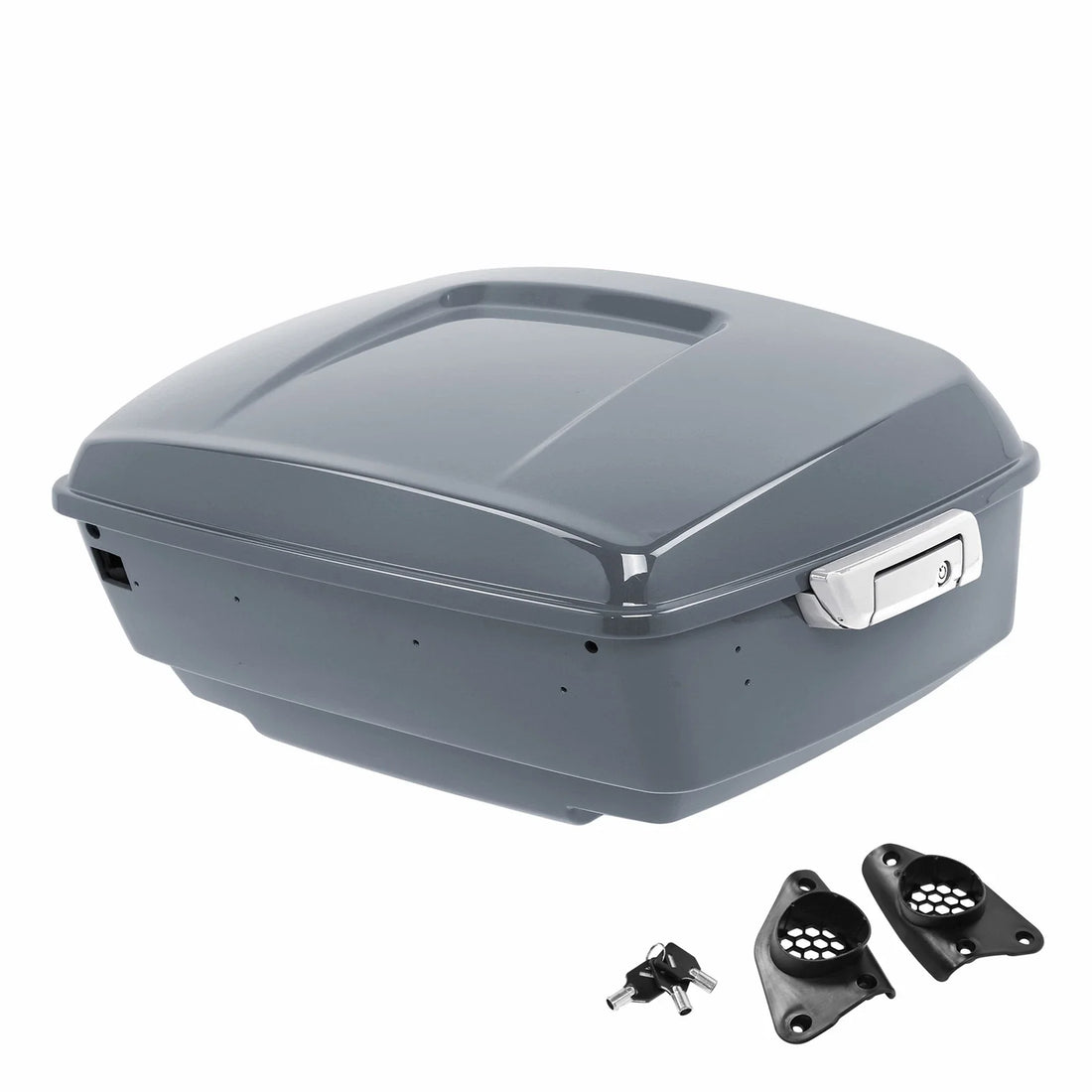 King Trunk Fit For Harley Touring Road Glide 2014-2025 Gunship Gray