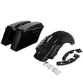 Hard Saddlebags & Rear Fender System Fits For Harley Touring Road King 2009-2013