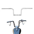 Chrome 10" Rise 1-1/4" Ape Hanger Bar Handlebar Fit For Harley Softail Sportster