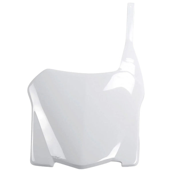 UFO Front Number Plate White For Honda CRF250R 2008-2009