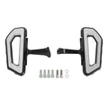 Passenger Floorboards Bracket Kit Fit For Harley Road Street Glide 1993-25 Black