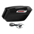 Vivid Black Saddlebags Fit For Harley Cvo Road Street Glide 2023-26 Fltrx 24-26