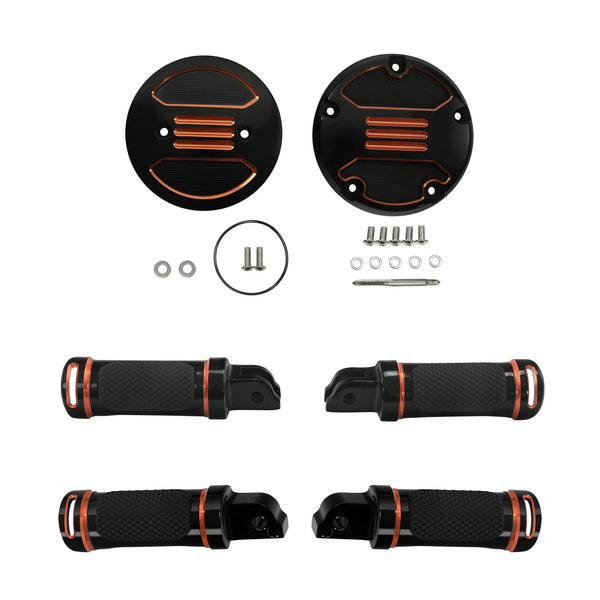 Alternator Clutch Covers Footpegs Fit For Harley Sportster S RH1250S 2021-2025