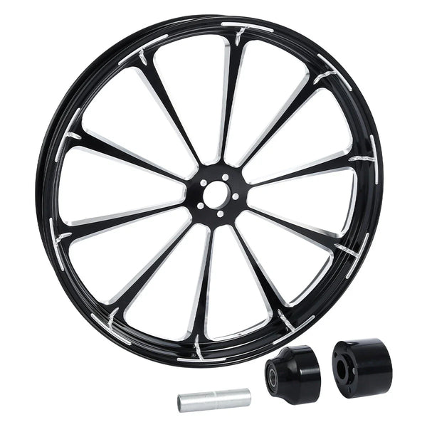 32" Front Wheel Rim Single Disc Hub Fit For Harley Touring Road King Glide 97-21