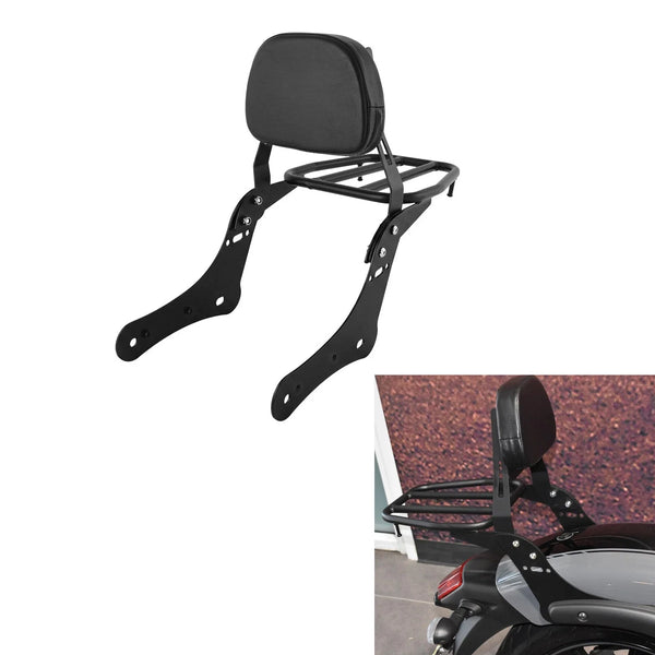 Fit For Kawasaki Vulcan S 650 15-23 Sissy Bar Back Rest with Luggage Rack