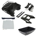 King Trunk Luggage LED Light Speakers Mount Fit For Harley Cvo Road Glide 14-26