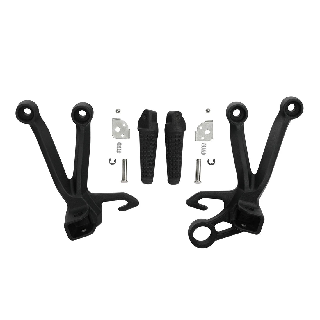 Passenger Footrests Footpegs Bracket Fit For Suzuki GSXR1000 Gsxr 1000 2003-2004