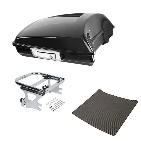 Razor Trunk Two Up Mount Rack Fit For Harley Touring Road King Glide 97-08