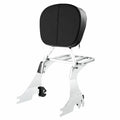 Sissy Bar Backrest Luggage Rack Fit For Harley Sportster XL883 XL1200 2004-2022