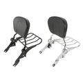 Detachable Luggage Rack Sissy Bar Backrest Fit For Harley Road Glide 2009-2025