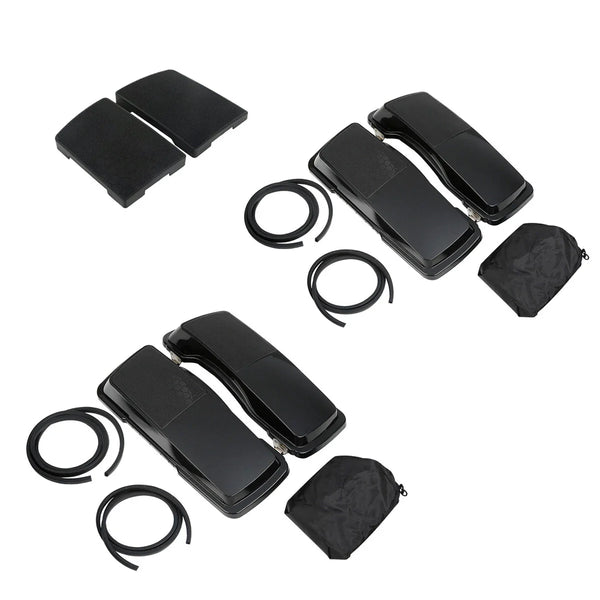 6X9" Saddlebag Lid Speaker Grills Fit For Harley Touring Street Glide 1993-2013