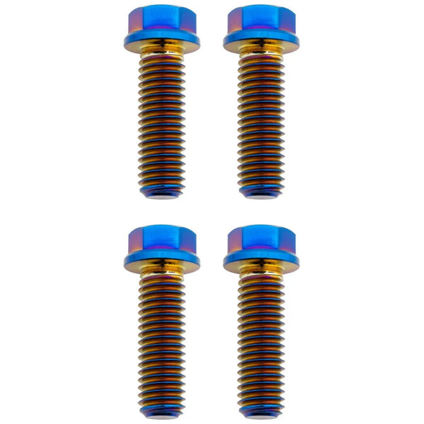 Tusk Titanium Axle Pinch Bolt Kit Burnt Blue For Husqvarna TC 250 2014-2022