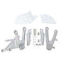 New Front Foot Pegs Footrest Bracket Set Fit For Honda CBR1000RR 2004-2007 2005