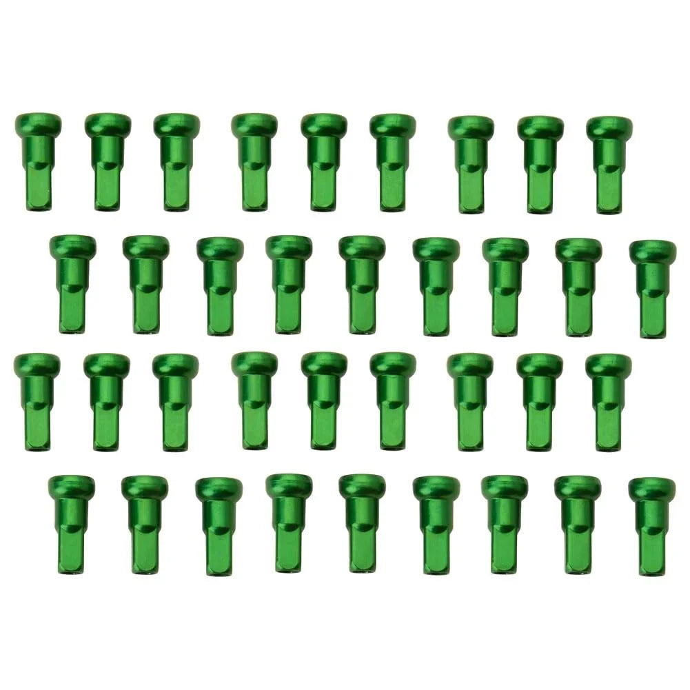 Tusk Impact Wheel Replacement Spoke Nipple Kit Front Green For KTM 500 EXC-F Six