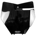 UFO KT04063#001 Front Number Plate Black