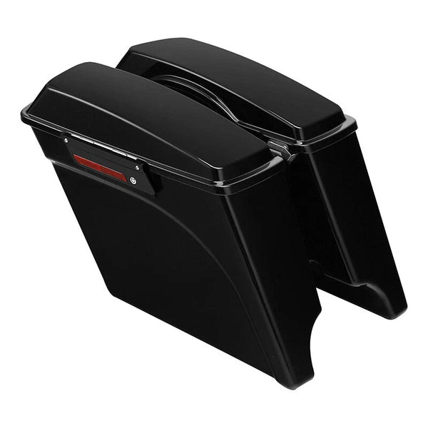 5" Stretched Extended Saddlebags Fit For Harley Touring Street Glide Flhx 93-13