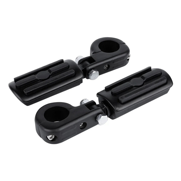 1 1/4'' Highway Engine Bar Foot Peg Clamps Fit For Harley Touring Electra Glide