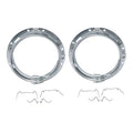 2x 7" Headlight Mount Bracket Ring Fit For Harley Touring 1994-13 Softail 91-13