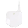 UFO Front Number Plate White For Kawasaki KX65 2000-2009,2011-2026