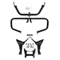 Chopped Engine Guard Fairing Bracket Spoilers Fit For Harley Road Glide 17-23