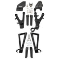 Driver & Passenger Footpegs Footrest Bracket Mount Fit For Yamaha Yzf R6 2006-16