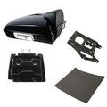Razor Trunk Backrest Pad Mount Rack Fit For Harley Touring Road King Glide 14-26