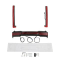 LED Brake Tail Light Accent Side Marker Fit For Harley King Trunk Touring 97-08