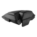 Matte Black Razor Trunk Backrest Fit For Harley Touring Road Glide 14-2024
