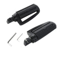 Matte Black 10mm Footpeg Pegs Fit For Harley 883 XL1200 Sportster Softail Fatboy