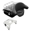 Chopped Tour Trunk Backrest Rack Solo Mount Fit For Harley Street Glide 2009-13