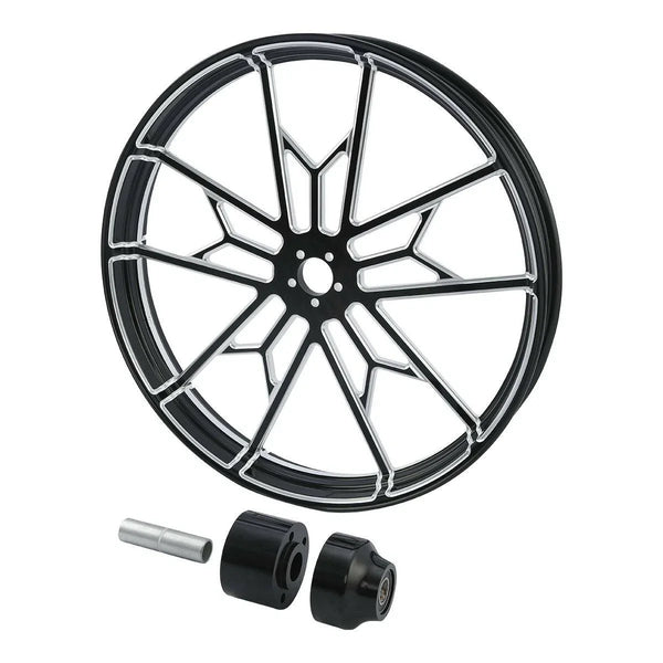 21" x3.5" Front Wheel Rim & Single Disc Hub Fit For Harley Road Glide 1997-2021