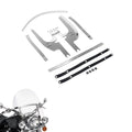 Chrome Windshield Windscreen Bracket Kit Fit For Harley Touring Road King 94-25
