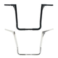 Chrome/Black 18" Ape Hanger 1 1/4" Handlebar Fit For Harley Street Glide 1982-24