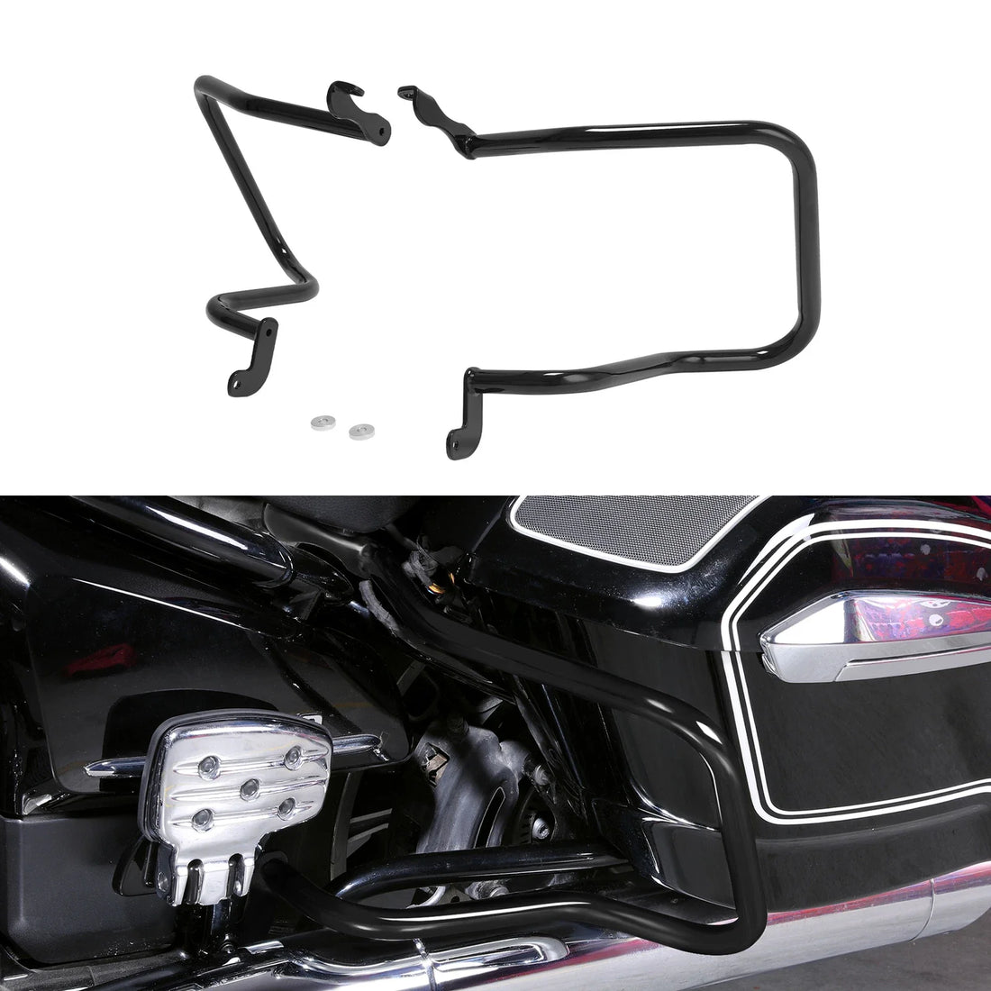 Saddlebags Engine Guard Highway Crash Bar Fit For BMW R18 Transcontinental 21-25