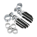 Adjustable Foot Pegs Clamps Fit For Honda Goldwing GL1800 VT1100 VTX1300 VTX1800