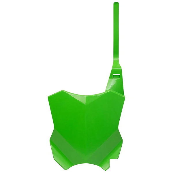 UFO Front Number Plate Green For Kawasaki KX450F 2016-2018