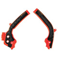 Acerbis 2449535225abd0-b42623 X-Grip Frame Guards 16 KTM Orange/Black For KTM