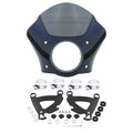 Gauntlet Headlight Fairing 49mm Trigger Lock Mount Fit For Harley Dyna Fxd Fxdl