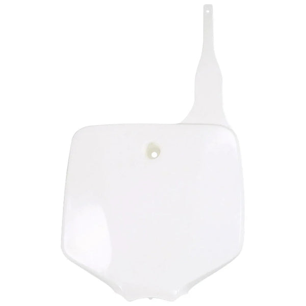 UFO Front Number Plate White For Kawasaki KLX110 2002-2009