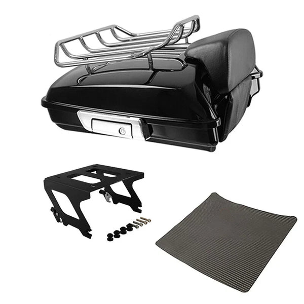 Razor Trunk Pad Rack Solo Mount Fit For Harley Low Rider Sport Glide Flsb 18-25