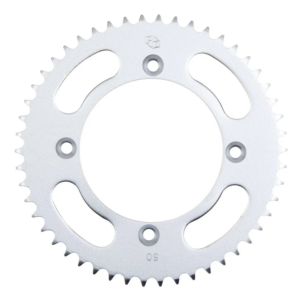 Primary Drive Rear Steel Sprocket 50 Tooth Silver For Honda CR80R 1986-2002