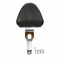 Driver Backrest Pad Support Fit For Indian Scout 15-24 Scout Sixty 16-24 Black