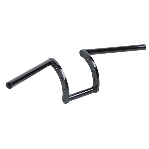 Handlebars 1" Z Fit For Harley Custom Bobber Softail Dyna Sportster XL883 Black
