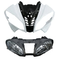Upper Front Fairing Cowl Nose & Headlight Assembly Fit For Yamaha Yzf R6 08-2016