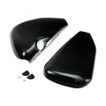 Black Battery Covers Fit For Harley Sportster XL 883 XL1200 2014-2021 2018 2017