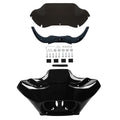 Inner & Outer Fairing Windshield Trim Fit For Harley Road Glide 2004-2013
